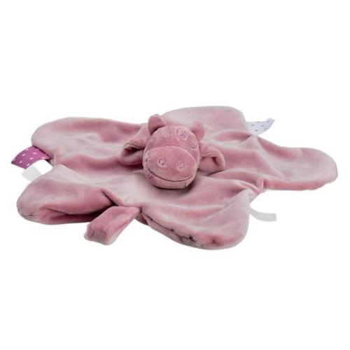 Doudou Vache Lola Noukie's Camelia Porte Attache Tetine Sucette Noukies Violet Prune Jouet Peluche Bebe Naissance Fillette Poupee Animal Ferme Petite Fille Tidou