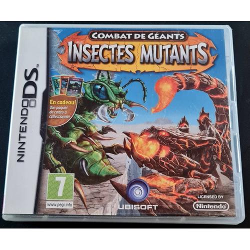 Jeu Nintendo Ds Combat De Géants Insectes Mutants En Très Bon État