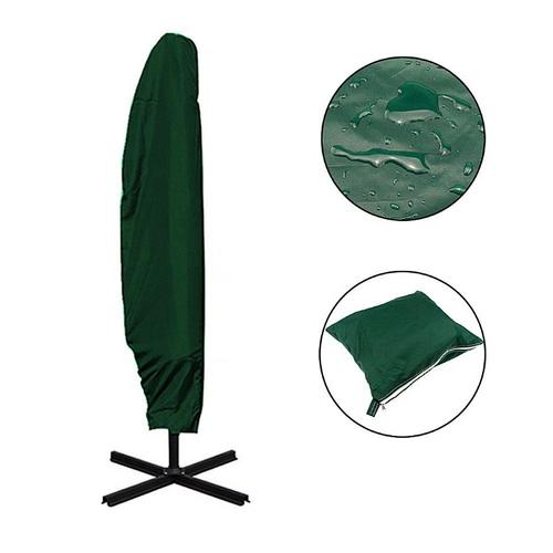 Housse De Protection Pour Parasol Déporté, 210d Imperméable À L'eau Anti-Poussière Résistant Aux Uv, Housse 205cm Pour Parasol Déporté