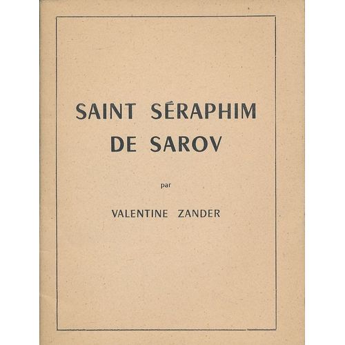 Saint Séraphim De Sarov