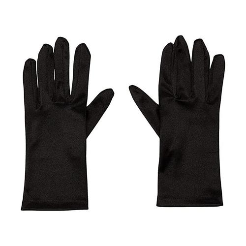 Gants Courts En Satin Pour Femme