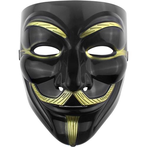 Hacker Mask V pour Vendetta Masque pour Enfants Femmes Hommes Halloween Costume Cosplay Blanc 10pcs