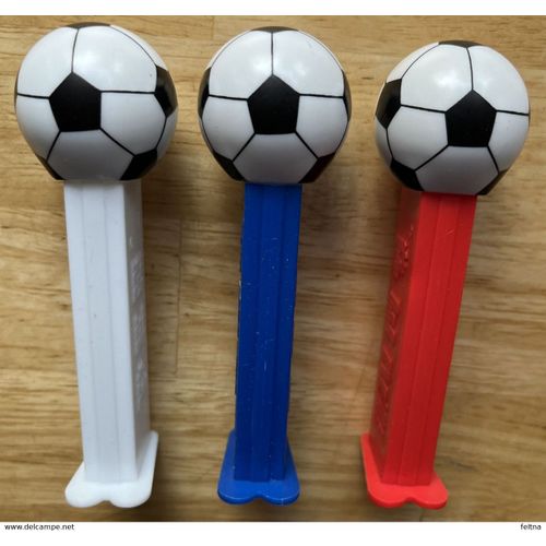 Série De 3 Pez Ballons De Foot Made In Hungary
