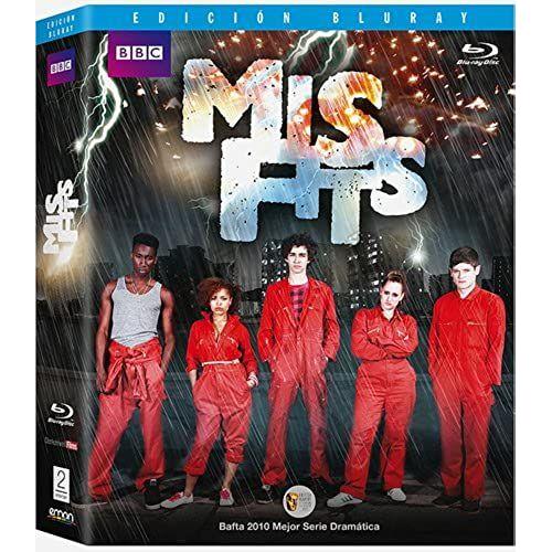 Misfits 1º Temporada -2brp- (Blu-Ray) (Import) (2011) Robert Sheehan; Nathan