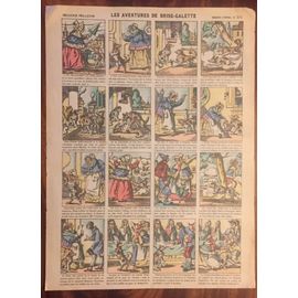 Les Aventures De Brise-Galette, Imagerie Pellerin, Imagerie D'epinal N° 515