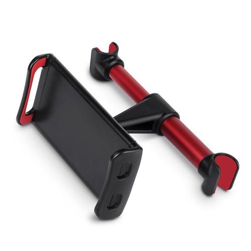 Support De Tablette De Voiture Pour Appui-Tête, Support De Siège Arrière, Base Réglable À 360°, Silicone Antidérapant Pour Tablettes De 4 À 11 Pouces, Smartphones, Ipad, Liseuse Électronique (Rouge)