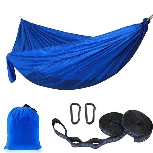 Hamac de camping, hamac léger et durable de taille compacte (bleu magnifique)