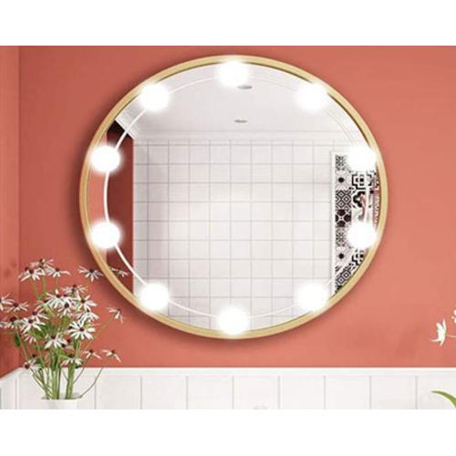 Applique Murale De Salle De Bain Led Pour Miroir De Courtoisie, Ampoule Pour Miroir Avant De Salle De Bain, Ampoule Pour Miroir De Courtoisie, 10 Ampoules, Lumière Blanche