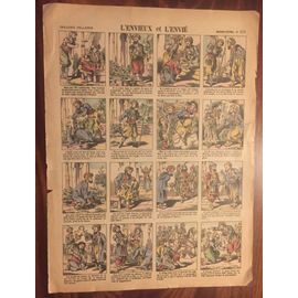 L'envieux Et L'envié, Imagerie Pellerin, Imagerie D'epinal N° 873