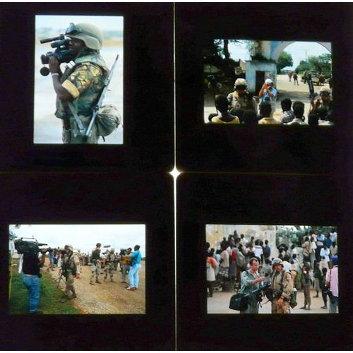 Alfred Yaghobzadeh, Lot De 4 Diapositives Sipa-Press, Somalie 1992