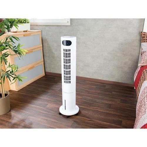 Ventilateur colonne avec rafraîchisseur d'air et humidificateur vt-420 - 40w
