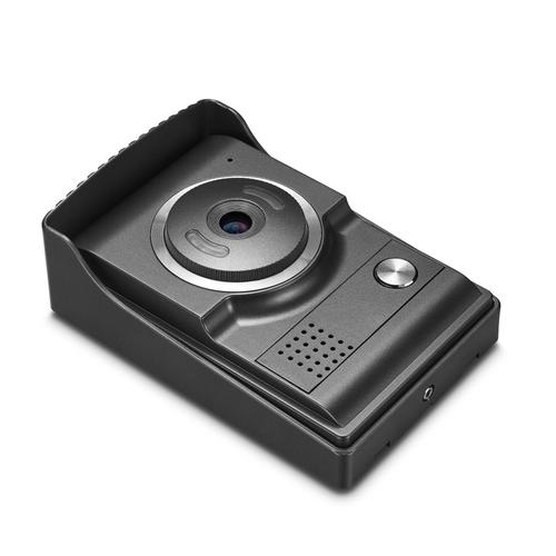 Système de sonnette d'interphone vidéo filaire Moniteur LCD 7 pouces Kits de visiophone prenant en charge la surveillance, le déverrouillage, l'interphone de porte bidirectionnel pour la sécurité de la maison de la villa