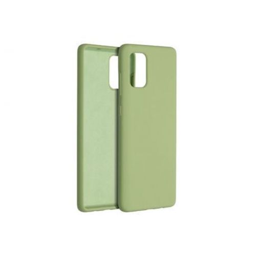 Coque Silicone Gel Pour Samsung A71 Verte