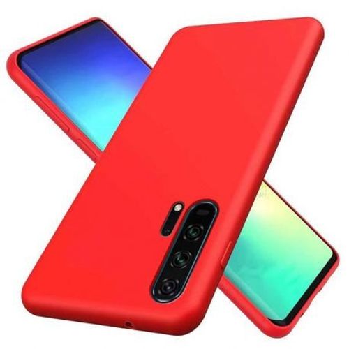 Coque Silicone Gel Pour Honor 20 Rouge