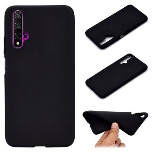 Coque Silicone Gel Pour Honor 20 Noire