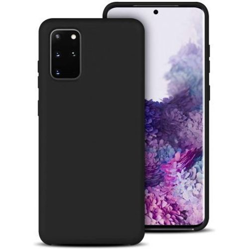 Coque Silicone Gel Pour Samsung S20 Plus Noire