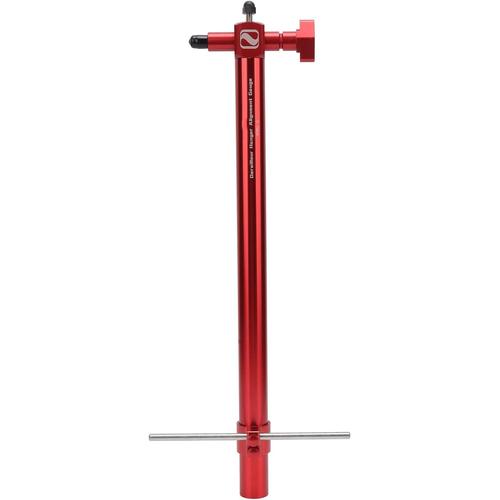 Rouge Outil De Jauge D'alignement De Patte De Dérailleur Arrière Pour Vélo Avec Matériau En Alliage D'aluminium, Longueur 400 Mm, Transport Simple Et Facile