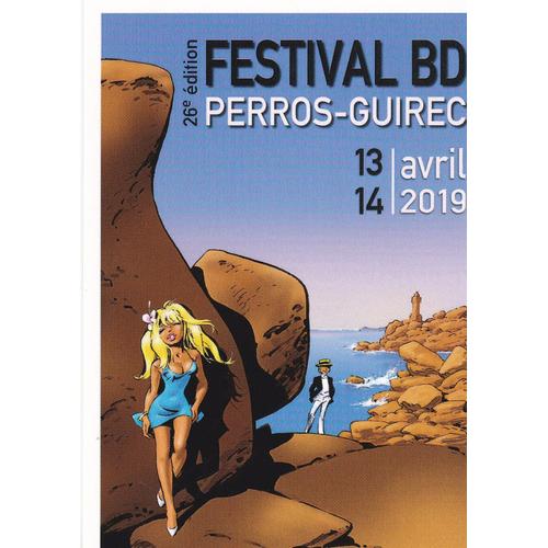 Carte Postale Dany Festival Bd Perros-Guirec 2019 (Olivier Rameau)