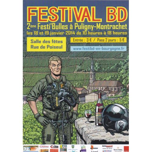 Programme Bergese Francis Festival Bd Puligny Montrachet 2013 (Buck Danny...)