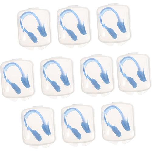 Bleu Bleu 10pcs Pince-Nez Ar Accessoires Pince-Nez De Natation Pinces Nasales De Natation Bouchons De Nez Pour Enfants Pour La Natation Pince-Nez Utile Pince-Nez Piscine Pince-Nez