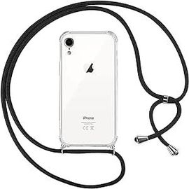 Coque Iphone Xr Cordon -Noir Ghl Tech