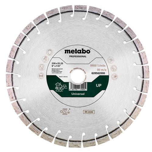 Metabo Meule de tronçonnage diamantée 300x20,0/25,4mm, UP, Universal professional - 628563000