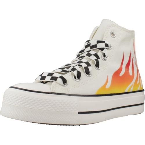 Chaussures Chuck Taylor All Star Platform Flame - A07892c Blanc - 36