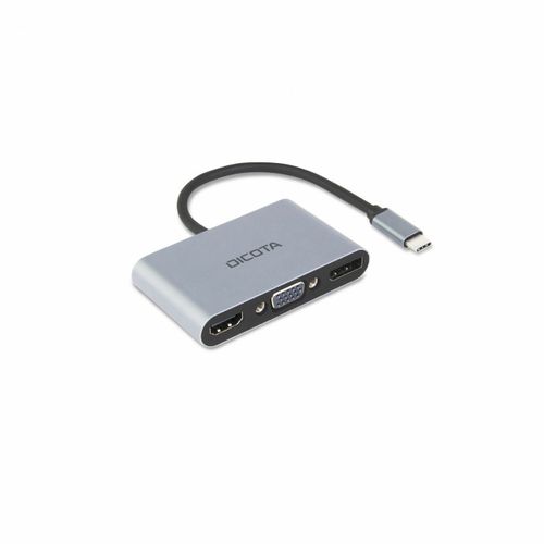 DICOTA 5-in-1 - Station d'accueil - USB-C - DP, HDMI