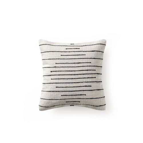 Housse De Coussin Bo Ivory 45x45 Cm - Tapis Poil Court Design Moderne Pour Salon