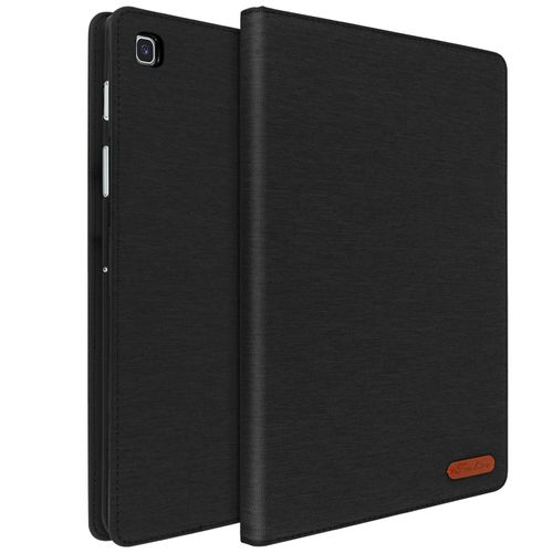 Housse Samsung Galaxy Tab S5e Rangements Cartes Fonction Support Fin Noir