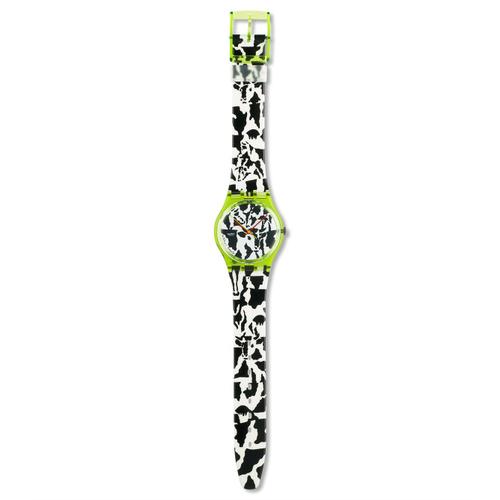 Swatch Flaeck Gz117 (Swiss Arts Numbered Edition 4508 / 5555 - 1991 - Niklaus Troxler)