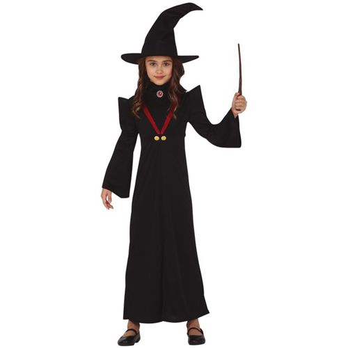 Déguisement Professeur De Magie Fille - Taille: 5 À 6 Ans (110-115 Cm)
