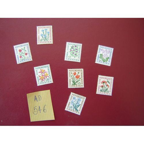 Ad 546 / Lot Timbres France Neufs Sans Trace De Charnière* Taxe N° 95 À 102 * 1964/71
