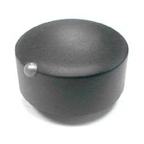 Bouton noir 12h plaque pour Table de cuisson Rosieres