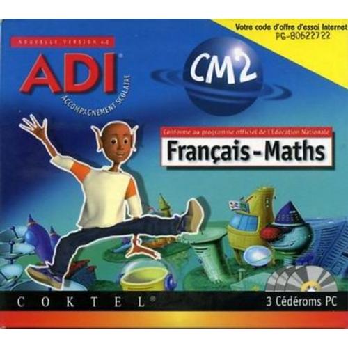 Adi Cm2 Français-Maths Pc 3 Cd