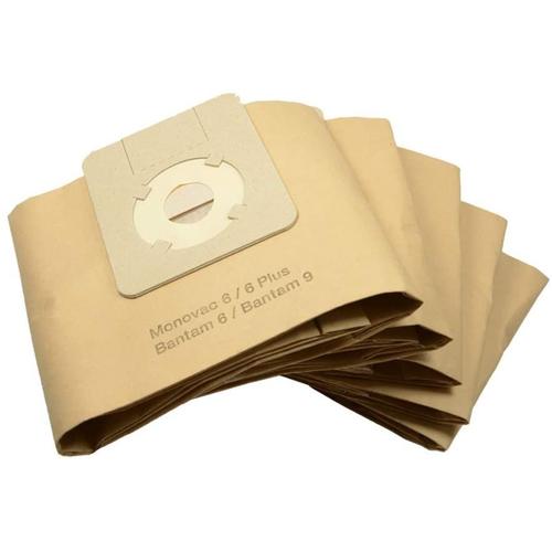 5x Sacs D'aspirateur Pour Wetrok Bantam 430 (Papier)