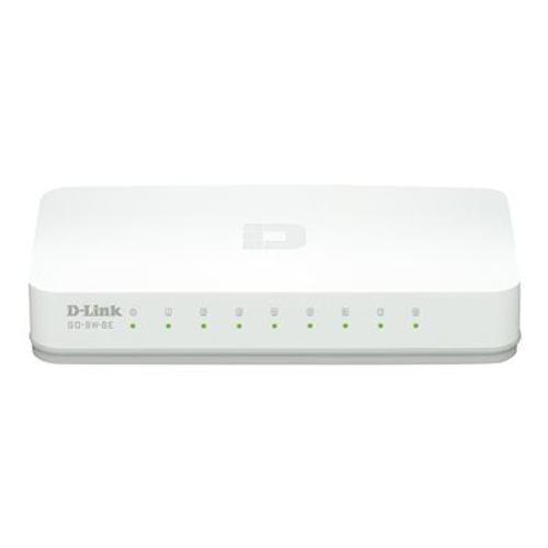 dlinkgo 8-Port Fast Ethernet Easy Desktop Switch GO-SW-8E - Commutateur - 8 x 10/100 - de bureau