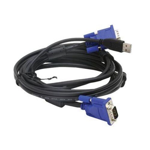 Kit de câbles 1.8m D-Link DKVM-CU pour DKVM 4U - USB à 4 broches, type A, HD-15 (M) - HD-15, USB à 4 broches, type B (M)
