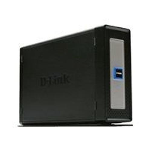 D-Link DNS 313 1-Bay Network Storage Enclosure - Serveur NAS - 1 Baies - SATA 1.5Gb/s - HDD - USB 2.0 / Gigabit Ethernet