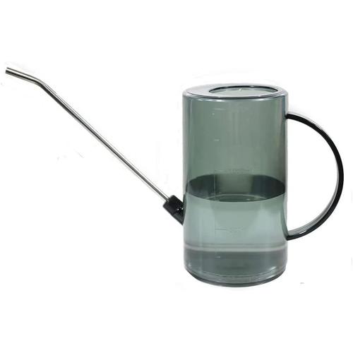 Noir/Gris Arrosoir De 1,5 L Avec Grande Capacité - Arrosoir Avec Long Bec Et Joint Anti-Fuite Pour Plantes Grasses D'intérieur