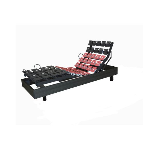 Sommier Électrique Excellence Finition Bois 90x190