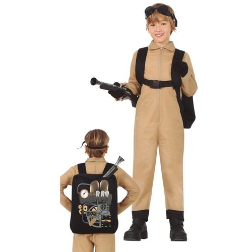 Déguisement Attrapeur De Fantôme Avec Sac Enfant - Taille: 10 À 12 Ans (142-148 Cm)
