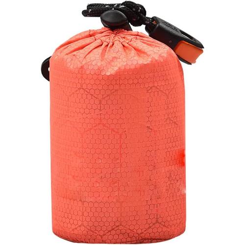 Orange Sac De Compression Léger Résistant À L'eau Pour Sac De Couchage, Rangement De Vêtements, Voyage, Camping, Extérieur