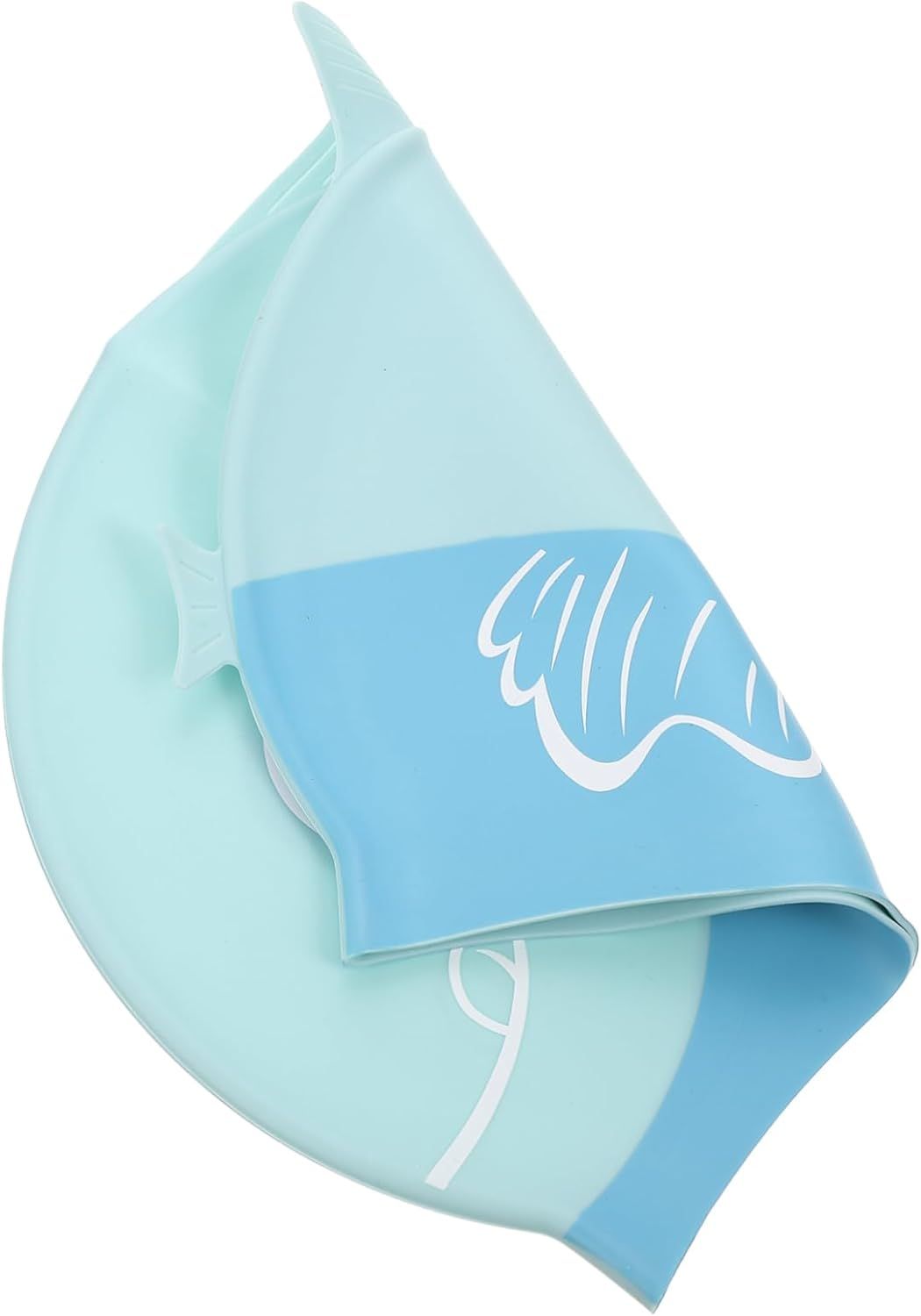 Bleu Bonnet De Bain Bonnet De Bain En Silicone Chapeau De Natation Pour Enfants Équipement De Natation Pour -Petits Chapeau De Bain Pour De Bande Dessinée Chapeau De Bain Pour