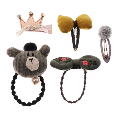Mignon Animal Corde Elastique De Cheveux Chouchou Barette Decor Accessoire Pour Bebe Fille Rakuten