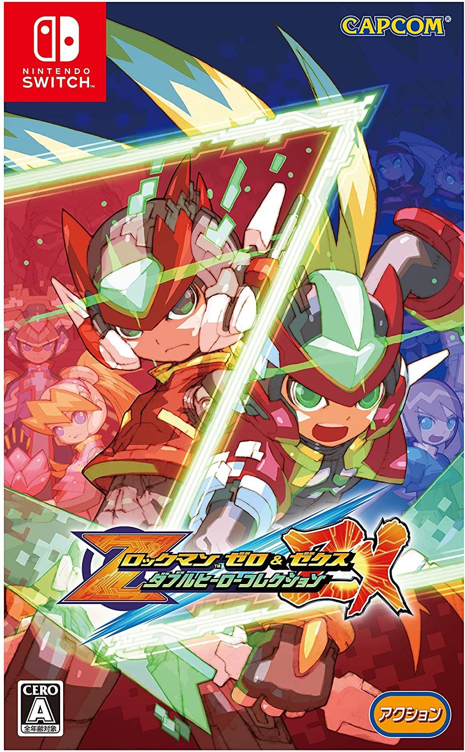 Rockman Zero & Zx Double Hero Collection (Multi-Language
