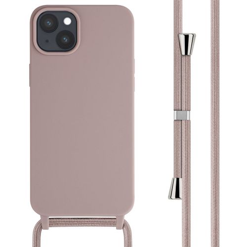 Imoshion ¿Coque En Silicone Avec Cordon Iphone 15 Plus Sand Pink