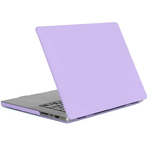 iMoshion Coque rigide MacBook Pro 16 pouces (2021) / Pro 16 pouces (2023) M3 chip A2485 / A2780 / A2919 Lavender Lilac