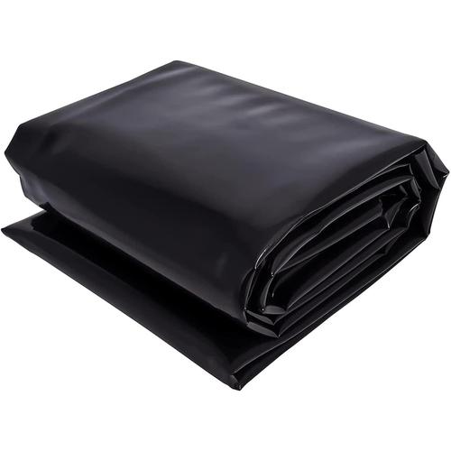 Bache Pour Bassin Extérieur Liner Piscine Film Hdpe Doublure D'étang Résistant Aux Uv Et Aux Intempéries, Revêtement De Bassin 0.12mm Pour L'aménagement Paysager 3x6m 2.5x8m 4x8m 8x8m(Taille:1x2m(3.3x