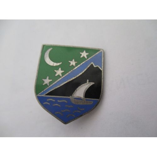 Insigne De Pucelle Gendarmerie Des Comores
